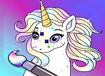 Animated Glitter Coloring Book - My Little Unicorn