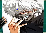 anime coloring book tokyo ghoul Play online