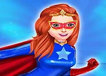 Super Power Hero Girls Runner Game Adventure