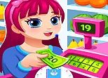Supermarket Game help mom with the shopping
