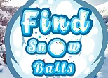 FIND SNOW BALLS