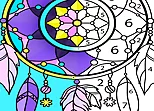 Adult Coloring Book Game Of Stress Relieving