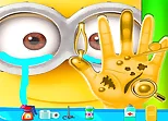 Minion Hand Doctor Game Online - Hospital Surgery