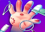 Skin Hand Doctor Games: Surgery Hospital Games