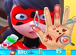 ladybug miraculous Hand Doctor - Fun Games for Gir