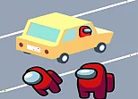 Among Us Car Race