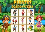 Pirates Board Puzzle