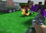 Blocky Zombie And Vehicle Shooting