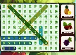Word Search Fruits
