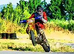 One Wheel Bike Riding