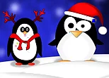 Christmas Penguin Puzzle