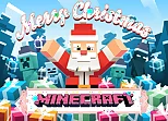 MineCraft Christmas Jigsaw  Puzzle