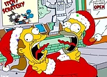 Simpsons Christmas Jigsaw Puzzle
