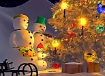 Snowman Family Time