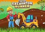 I am an Excavator Runner Game