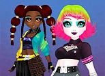 Cyberpunk Hairstyle 2200