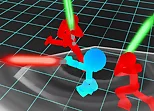 Stickman Neon Warriors: Sword Fighting