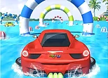 Water Surfing Car Stunts