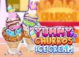Yummy Churros Ice Cream