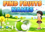 Find Fruits Names