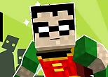 teen titans go minecraft teenage runner 3d