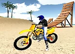 Motocross Beach Stunts Gas 3D