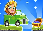 Princess Rapunzel Car Racing Adventure
