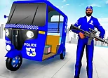 Police Auto Rickshaw Drive