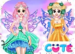 Princess In Colourful Wonderland