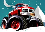 Winter Monster Trucks Race