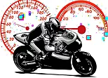Crazy Bikers Jigsaw