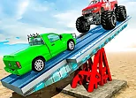 SeeSaw Ramp Car Balance Driving Challenge