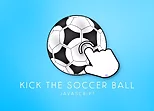 Kick the soccer ball (kick ups)