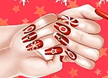 Christmas Fashion Nail Salon - Girl Game