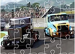Racing Trucks Jigsaw