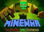 MineWar Soldiers vs Zombies