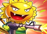 Zombies Gun War Of Plants Evolution