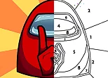 Among Them Coloring Book