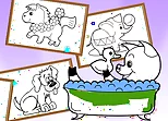 Cartoon Coloring for Kids Animals