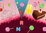 Candy Land Alphabet Letters