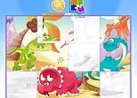 Puzzle Game Cartoon