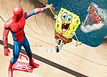 Super spongebob spiderman