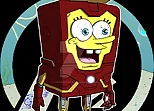 spongebob iron man