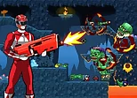 Idle Power Rangers Kill Zombies