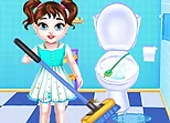 Baby Taylor House Cleaning
