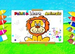 Paint and Learn Animals