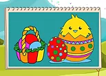 Coloring Book Easter