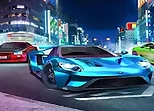 Shopping Mall Parking Lot