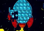 Pop It Rockets in Space Jigsaw