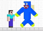 Noob vs Blue Monster